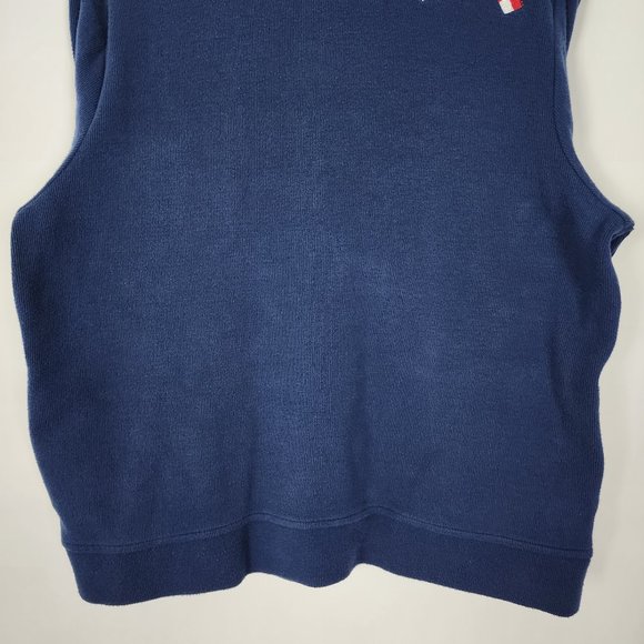 Breckenridge Sea Helm Knit Turtleneck Sweater Mens Medium Long Sleeve Full Zip - Picture 9 of 11